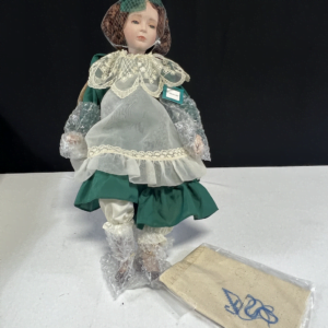 Ashton Drake Cindy McClure Cross Stitch Porcelain Doll - Alexandria